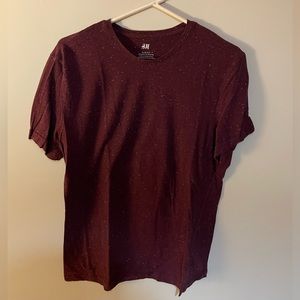 Used H&M maroon shirt